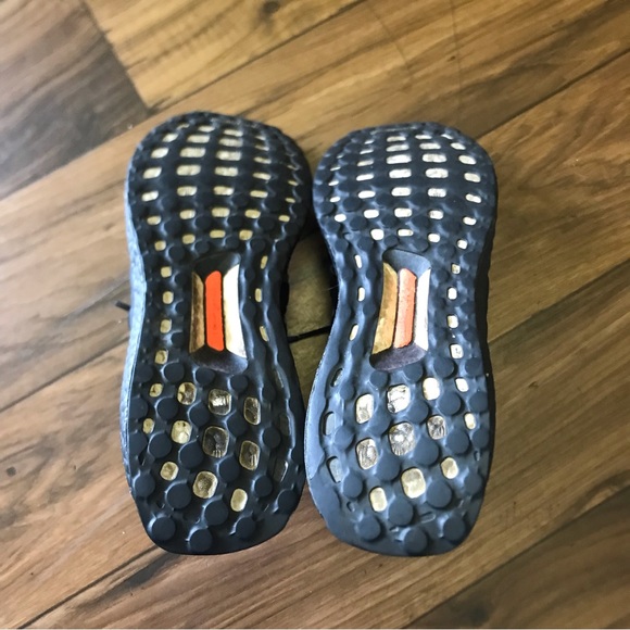 adidas Ultra Boost 3.0 Black Multi-Color Sz 9 Mens - Picture 6 of 7
